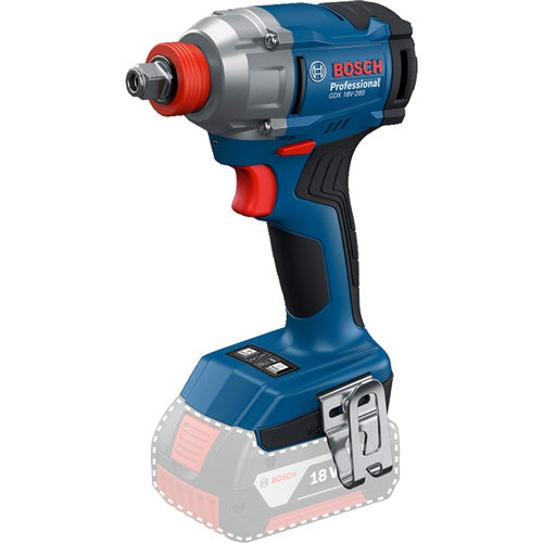 Cordless impact driver Bosch GDX 18V-285 Professional solo, 18 V (blue, without battery and charger)