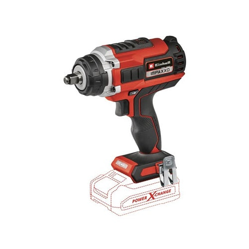 Cordless impact driver Einhell Impaxxo 18/400, 1.2"", 18V, without battery and charger, red/black