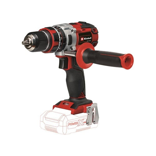 Cordless impact drill Einhell TP-CD 18/80 Li-i BL - Solo, 18V, without battery and charger, red/black