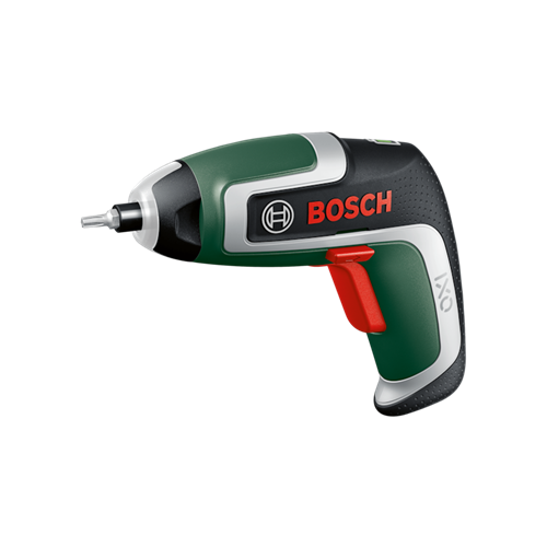 Bosch IXO 7 Anniversary Set 3.6 V cordless screwdriver, 2.0 Ah Li-ion battery, bit set, LED lighting, case