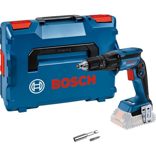 Cordless drywall screwdriver Bosch GTB 18V-45 Professional Solo, without battery and charger, in case, blue/black