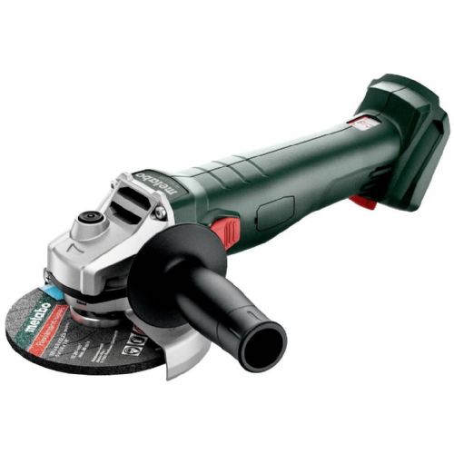 Cordless angle grinder Metabo W 18 7-125 (602371840), 18 V (green/black, without battery and charger, in Metabox)