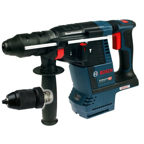 Cordless hammer drill Bosch GBH 18 V-26 F Professional, 18 V, without battery and charger, blue/black