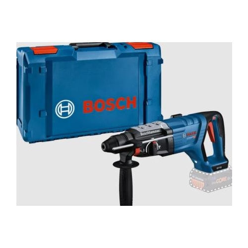 Cordless hammer drill Bosch GBH 18V-28 D Professional solo, 18V XL-BOXX, without battery and charger, in XL-BOXX, blue/black