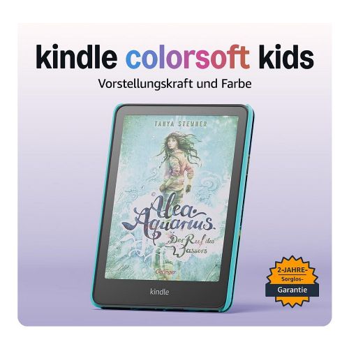 Amazon Kindle Colorsoft Kids Fantasy River 16 GB E-Reader, Farb-Touchscreen, Bluetooth, USB-C, mehrfarbig