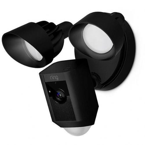 Amazon Ring Floodlight Cam Wired Plus Black