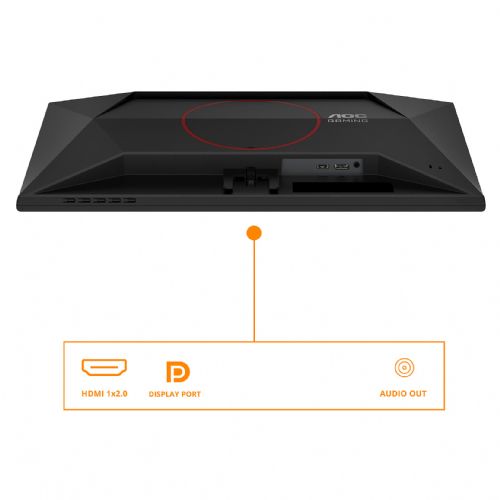 Monitor AOC 25G42E 62,2 cm (24,5"), 1920x1080 (FHD), IPS, 300 cd/m2, 16:9 HDMI/DP 180 Hz 1 ms G-Sync