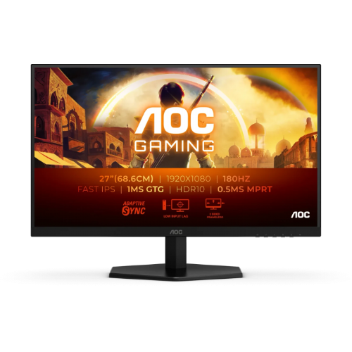Monitor AOC 27G42E 27" IPS FHD 180Hz, 1ms, HDR10, Adaptive Sync