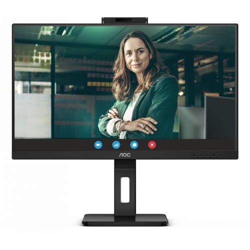 Monitor AOC Pro-line 24P3CW 60,5 cm (23,8"), 1920x1080 (FHD), 16:9 FHD IPS 4ms 75Hz HDMI DP USB-C 65W, črn zvočnik