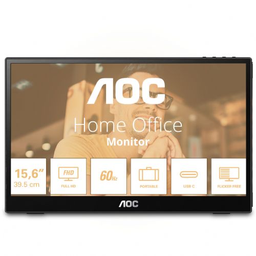 AOC MONITOR 15,6 WLED IPS