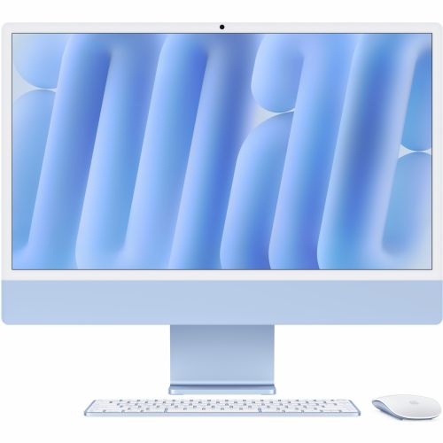 Računalnik AiO Apple 24 Apple M4/16GB/SSD 256GB NVMe/59,7 cm (23,5") 4,5K Retina/DE/MacOS, modra