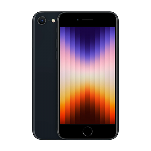 Pametni telefon Apple iPhone SE3 5G (2022), 64 GB, črn