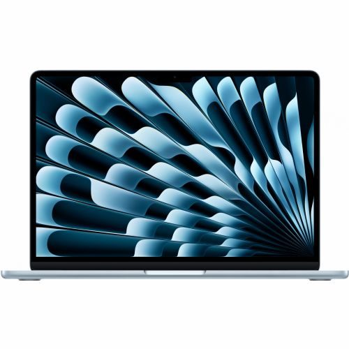 Prenosnik Apple MacBook Air: Čip Apple M4 z 10-jedrnim procesorjem in 8-jedrnim grafičnim procesorjem, 16 GB, 256 GB SSD - nebesno modra