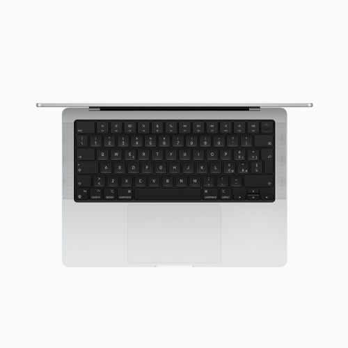 Prenosnik Apple MacBook Pro, M3 Pro/18 GB/SSD 512 GB NVMe/36,1 cm (14,2") MiniLED 100 niti/DE/macOS, srebrn