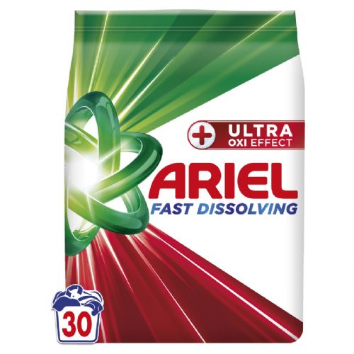Ariel ultra oxi effect laundry detergent 30 washes / 1.65 kg