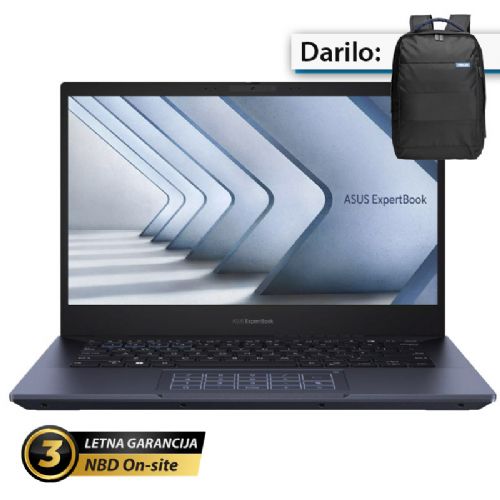 Prenosnik Asus ExpertBook B5 i5-1340P/16GB/SSD 1TB NVMe/35,56 cm (14") WUXGA/BrezOS (B5404CVA-WB53D0)