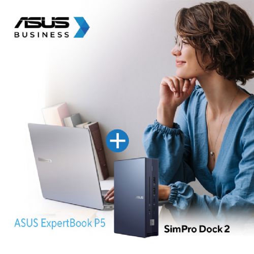 Prenosnik ASUS ExpertBook P5 14" (35,56cm) WQXGA Core Ultra 5 226V 16GB 1TB Windows 11 Pro (P5405CSA-WB53D1X)