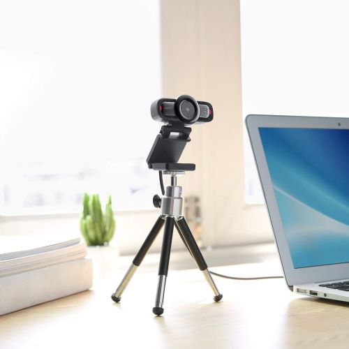 Aukey PC-LM3 Stream Series Autofocus Full HD spletna kamera s 1/3&quot;-CMOS senzorjem črna