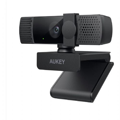 Aukey PC-LM7 Stream Series Autofocus Full HD spletna kamera s 1/3&quot;-CMOS senzorjem črna