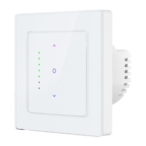 Pametno stikalo za rolete Avatto CS20-EU-W, Wi-Fi, upravljanje na dotik, odstotni prikaz, belo