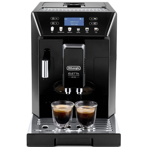 Macchina da caffè automatica DeLonghi Eletta Cappuccino Evo ECAM46.860.B, nera