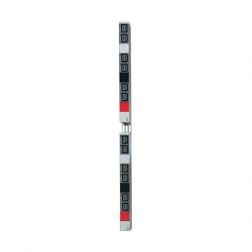 BACHMANN IT PDU ALU 1HE 6x C19 Stecker 3x16A CEE črna