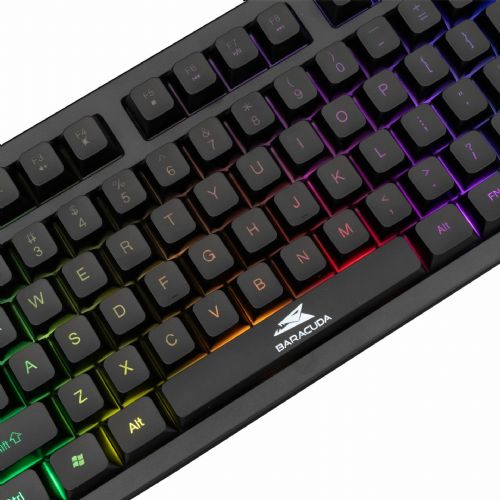 Tastiera BARACUDA USB nera gaming BGK-01114 KRILL-B