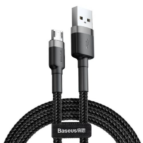 Baseus Cafule Micro USB cable 2.4A 1m (grey + black)