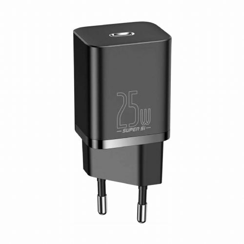 Baseus charger 25W TypeC black QC Super Si CCSP020101