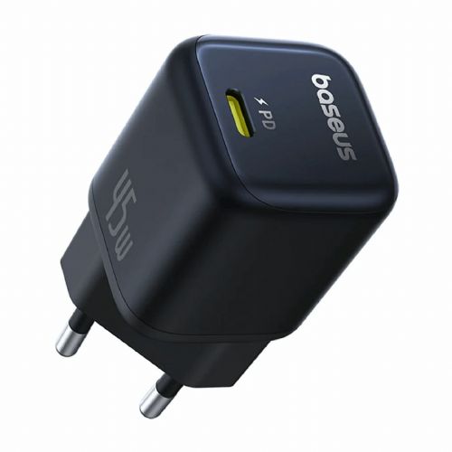 Baseus charger 45W USB Type-C QC PD cosmic black PicoGo