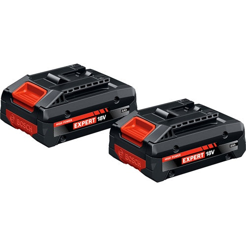 Bosch Expert EXBA18V-40 battery, 2 pieces (black, AMPShare Alliance)