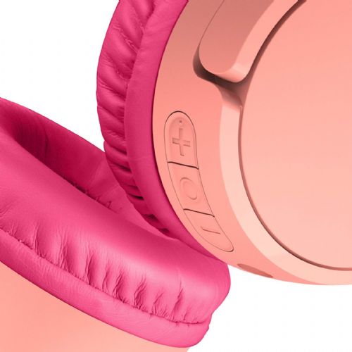 Brezžične slušalke za otroke Belkin AUD002btPK, roza