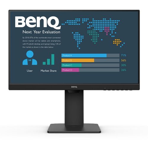 Monitor BenQ BL2486TC 60,5 cm (23,8"), 1920 x 1080 FHD, 16:9, IPS, 250cd/m2, 5ms, črna
