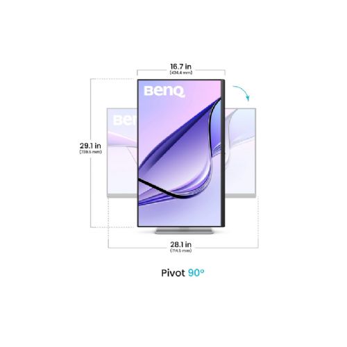 Monitor BenQ MA320UP, 80,0 cm (31,5"), 4K UHD, IPS, HDR600, USB-C 90W, per MacBook