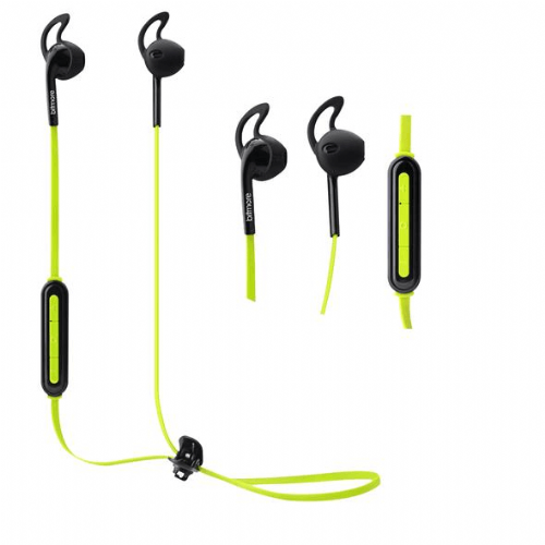 Bitmore BLUETOOTH HEADPHONES black green + gift Bidon Plantronics
