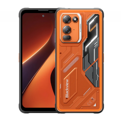 Smartphone Blackview FORT 200 12/256GB, 6.78" FHD+, 108MP, IP68/IP69K, 5000 mAh, orange