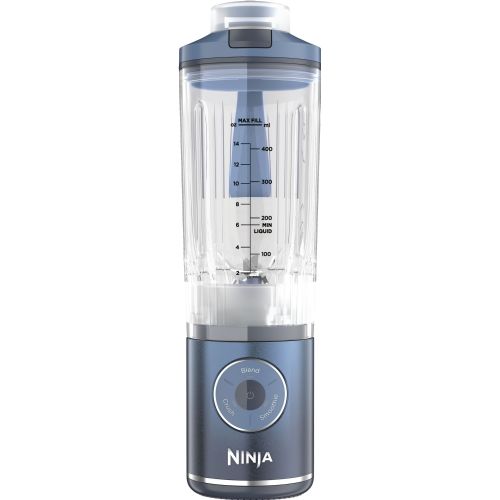 Ninja Blast Max BC251EUNV Blender, cordless, ice crushing, 570 ml plastic container, blue