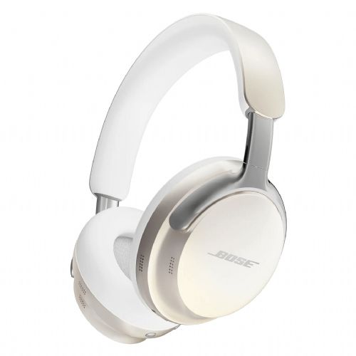 Slušalka Bose QuietComfort Ultra bela diamantna, aktivno zatiranje šuma, potopitveni/prostorski zvok, do 18 h avtonomije, Bluetooth, nastavljiv trak