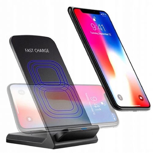 Wireless vertical charging station QI fast charge 10W Q800