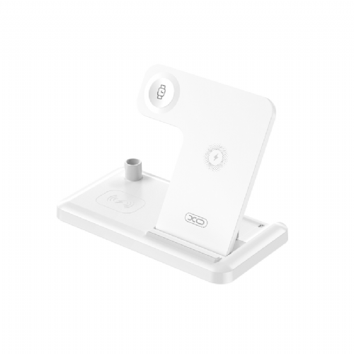 Wireless charging station 4 in 1 XO WX033 15W white