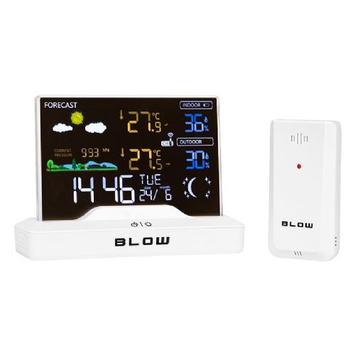 Wireless weather station BLOW WS104 white 50-387
