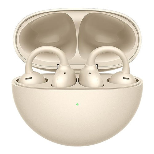 Brezžične slušalke Huawei FreeClip, Bluetooth, USB-C, bež