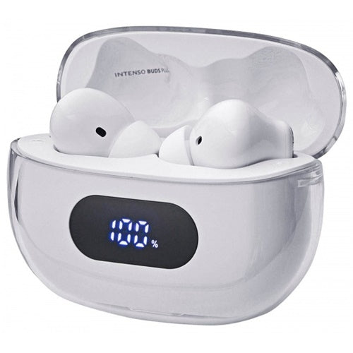 Brezžične slušalke Intenso Buds Plus T312AE, bela