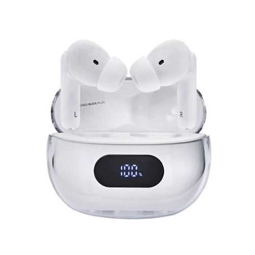 Brezžične slušalke Intenso Buds Plus T312AE, bela