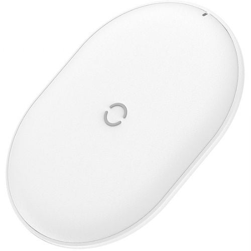 BASEUS Cobble 15W wireless charger, Qi (white) bs3qikzzdf8z