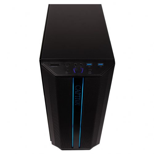 Napredni igralni računalnik Captiva R92-707 RYZ5 5500, 16 GB RAM-a, 500 GB SSD, GeForce RTX 5060 (8 GB GDDR7), brez operacijskega sistema