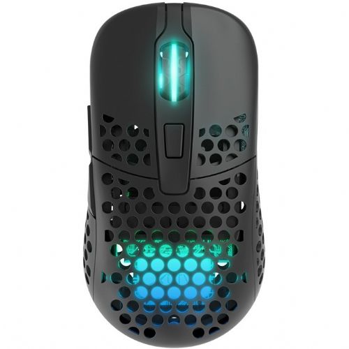 Miška Cherry Xtrfy M42 - optični - brezžični - črn
