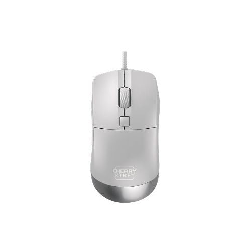 Miška CHERRY XTRFY M50, bela