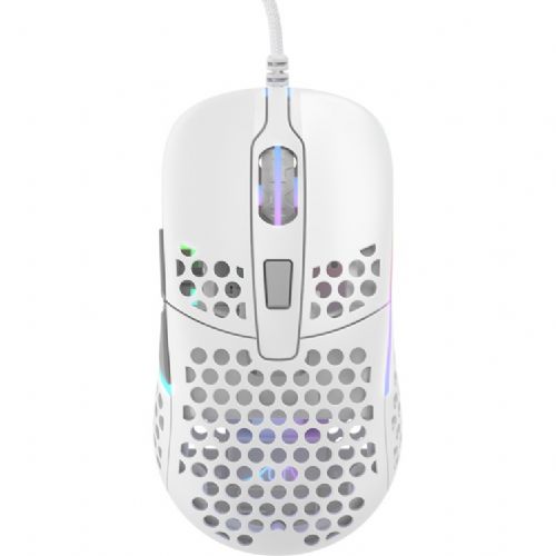 Miška CHERRY Xtrfy MSM M42 RGB, bela