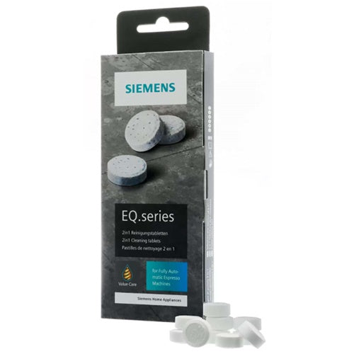 Siemens EQ 2 in 1 cleaning tablets, 10 pieces
